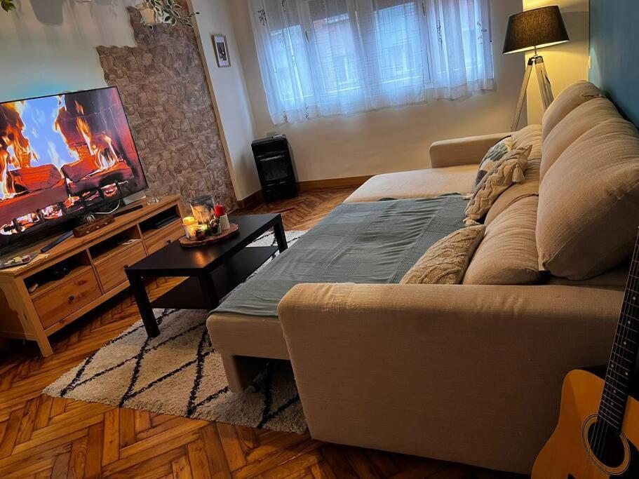 Appartement Amplio Piso A 400M De La Playa à Gijón Extérieur photo